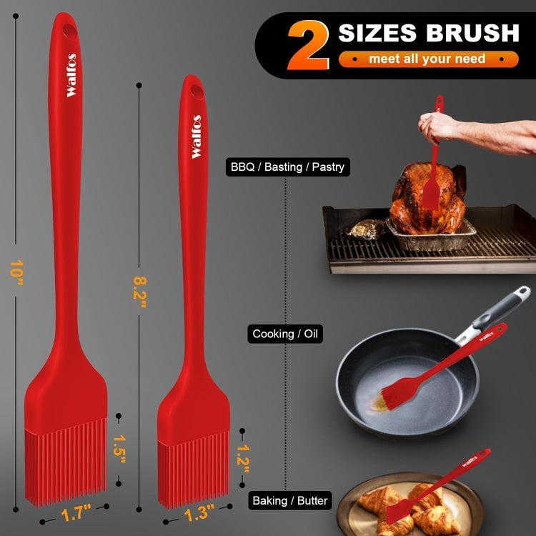 Silicone Basting Pastry Brush (2 Count)