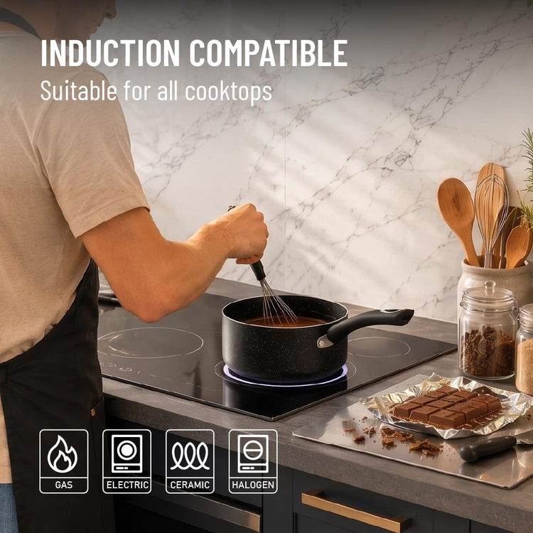 Nonstick Saucepan with Lid