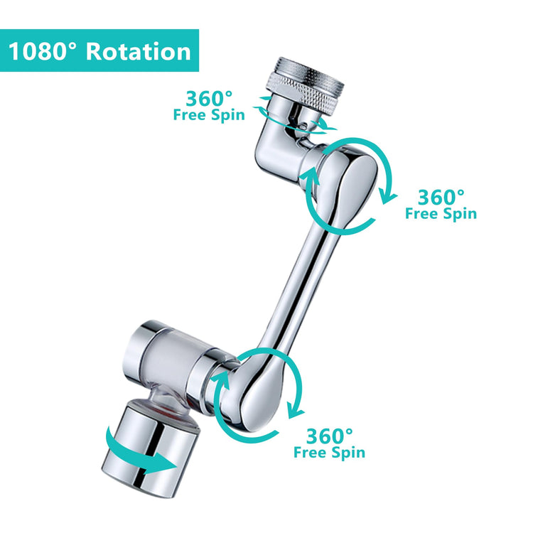 1080°Swivel Faucet Extender with Filter