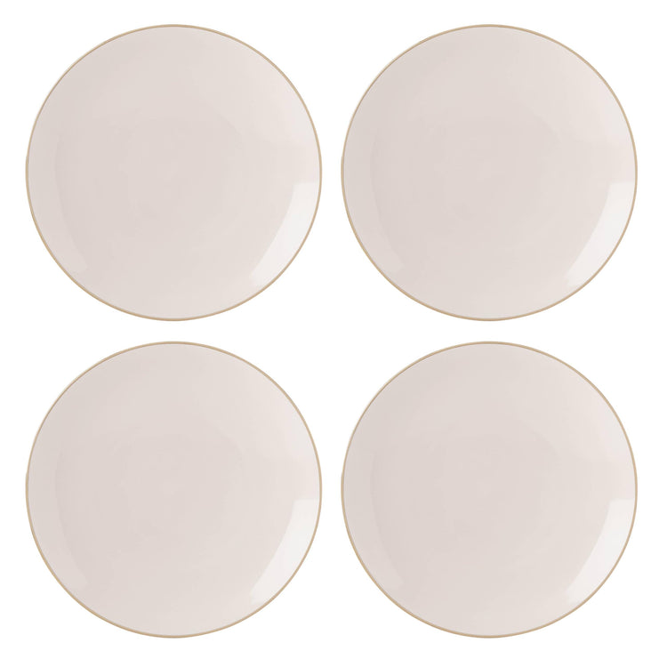 897310 Trianna Coupe Dinner Plates (4 Count)