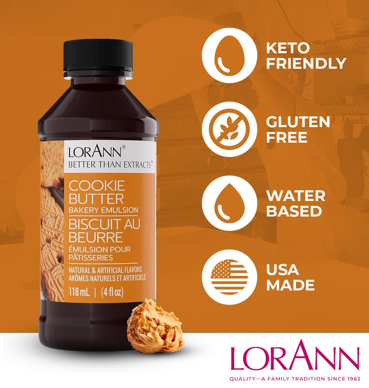 Cookie Butter Bakery Emulsion (4 Fl Oz)