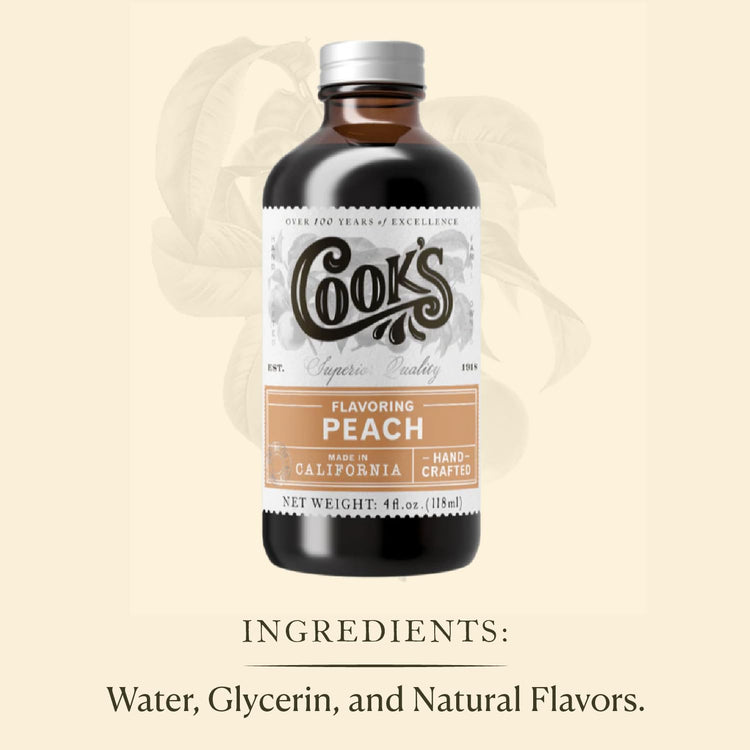 Peach Extract for Baking (16 Fl Oz)