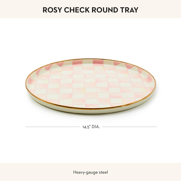 Enamel Round Tray