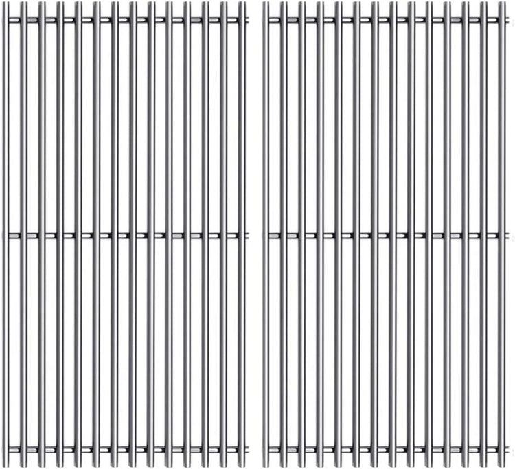 SG523 (2-Pack) 15" Stainless Steel Cooking Grid/Grates for Weber 7523 Genesis Silver A, Spirit E-200,Spirit 500,Spirit 210 (2007-2012) Gas Grills