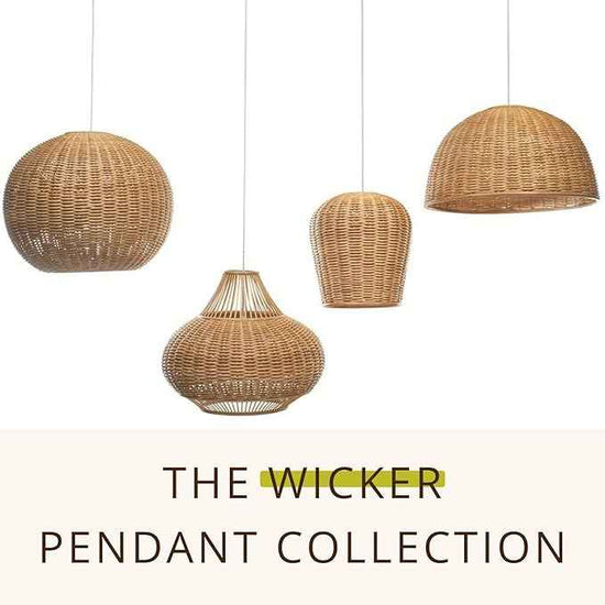 Kouboo 1050030 Wicker Ball Pendant Light, 18" x 18" x 18", Natural
