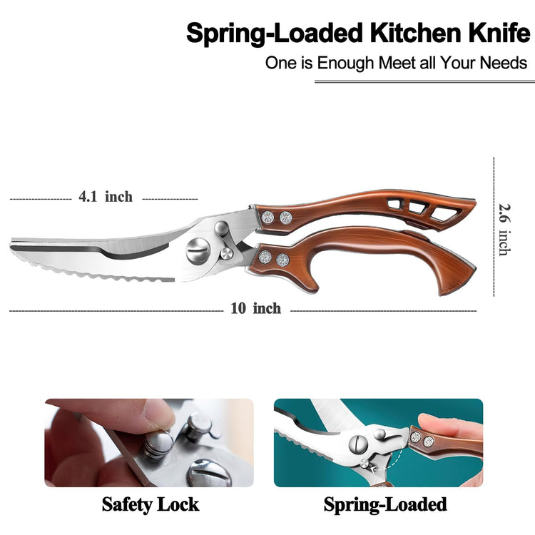 Poultry Shears Heavy Duty Professional