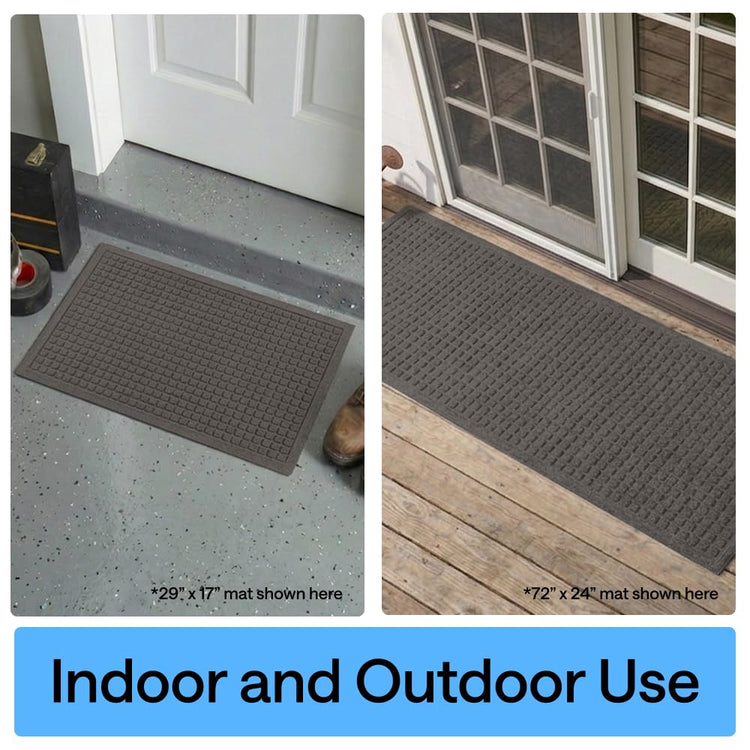 Ultra Absorbent Front Door Mat Outside Entrance 47x35