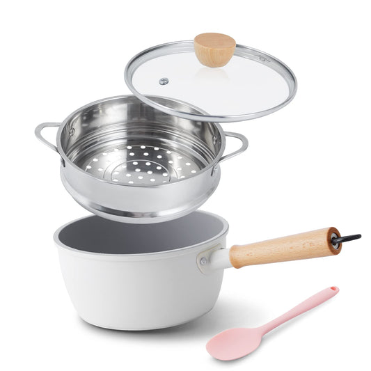 Ceramic Nonstick Sauce Pan with Lid