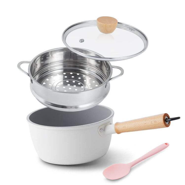 Ceramic Nonstick Sauce Pan with Lid