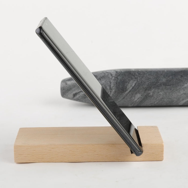 African Natural Grey Marble French Rolling Pin