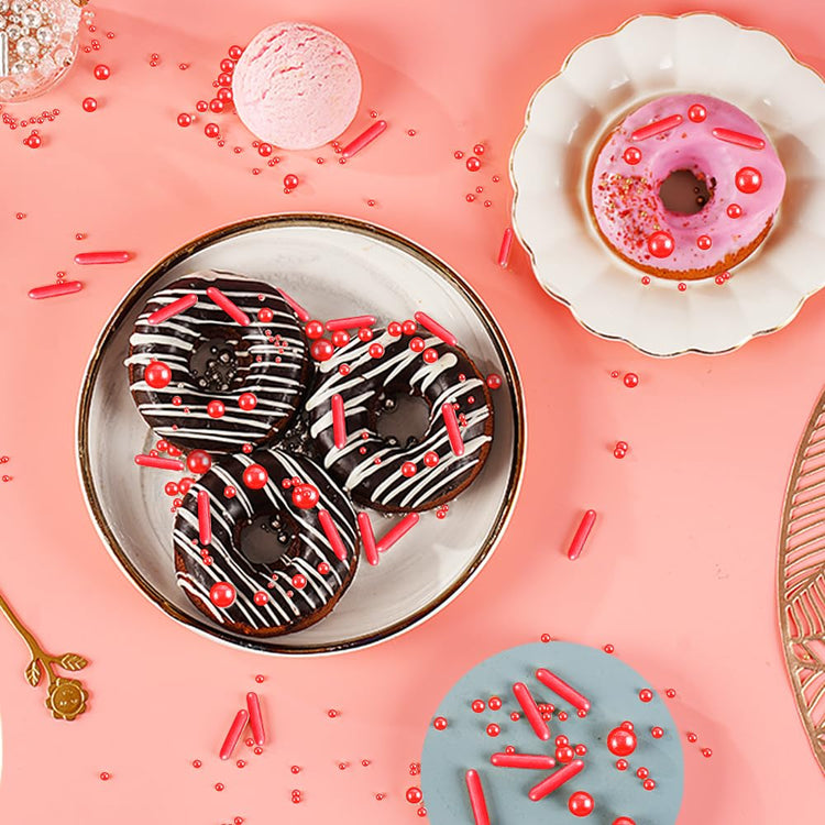 Red Mix Sugar Sprinkles (4.16 Ounce)