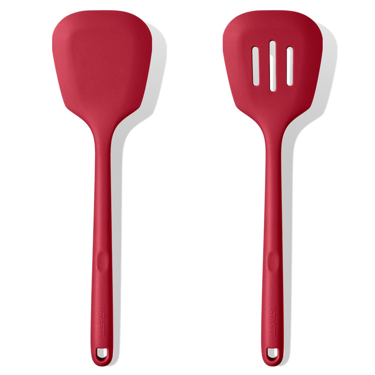 Silicone Turner Spatula Set of 2 (2 Count)