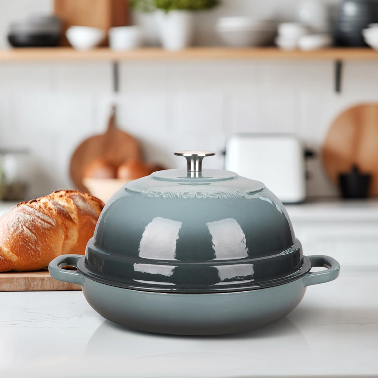 Enameled Cast Iron Dutch Oven Pot with Lid