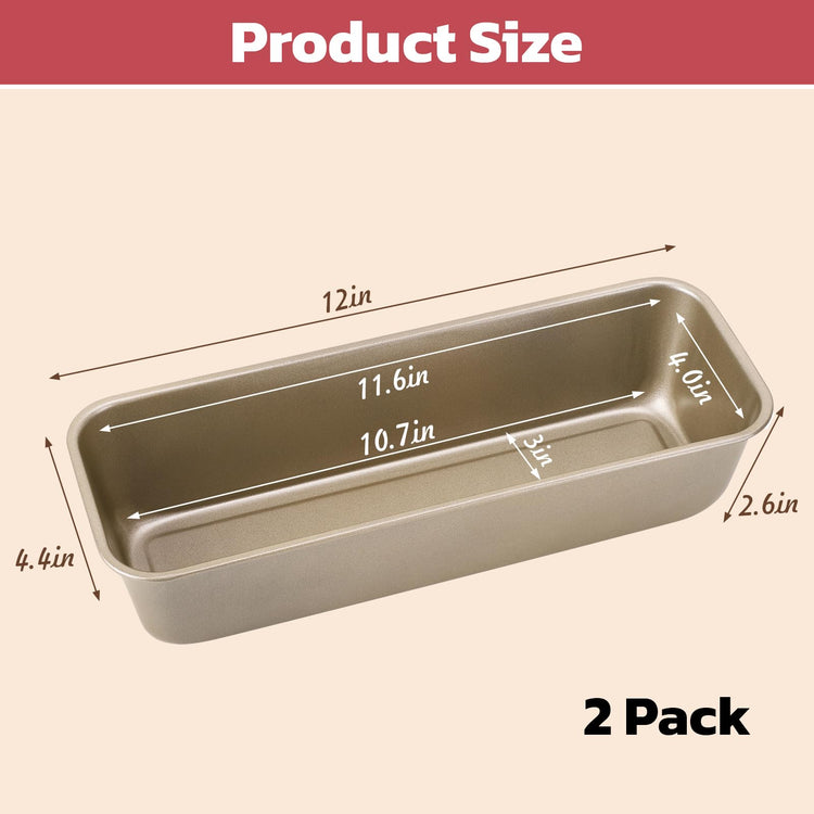 Long Loaf Pan (2 Count)