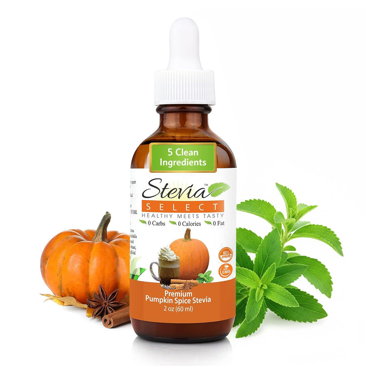 Pumpkin Spice Flavored Liquid Stevia (2 Fl Oz)
