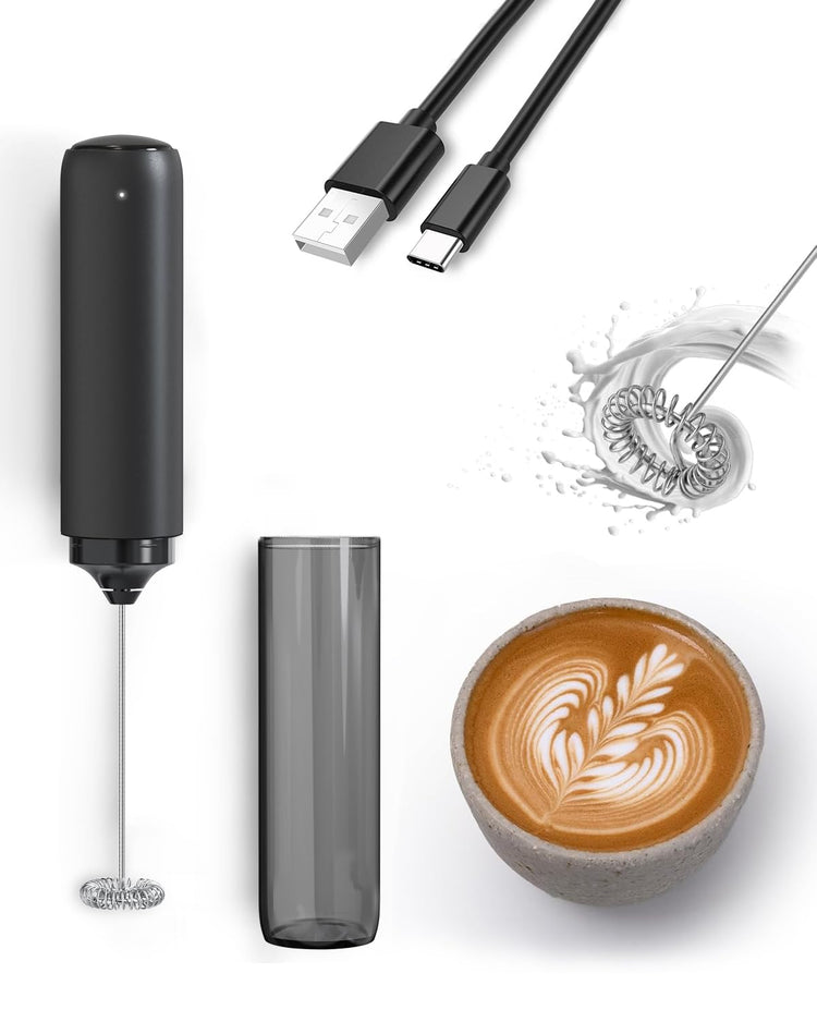 Rechargeable Milk Frother USB