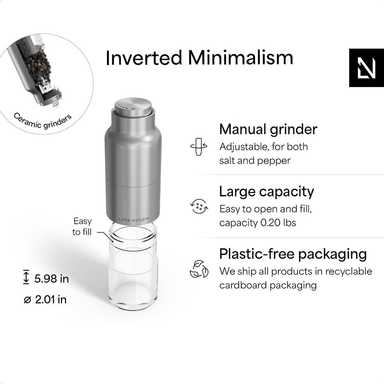 Salt and Pepper Grinder Set