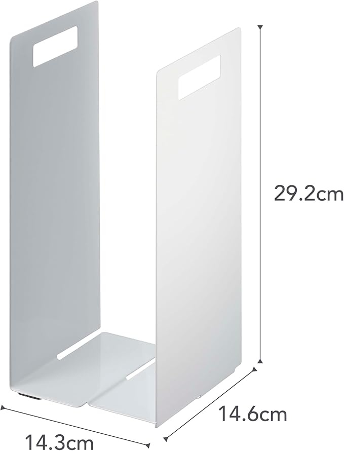 Yamazaki Home Tower Interlocking Towel Organizer - Bathroom Storage Shelf Rack - Steel