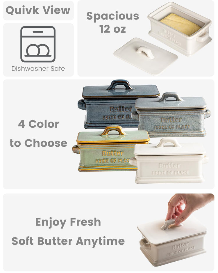 Butter Dish with Lid