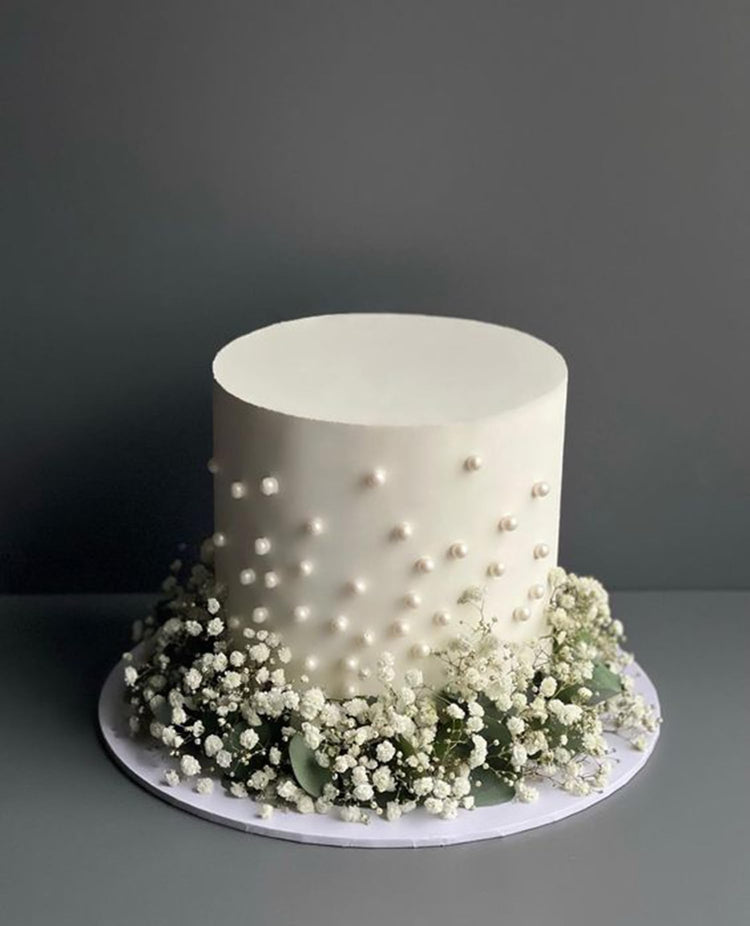 Edible White Pearl Sugar Sprinkles 4.23 oz (4.23 Ounce)