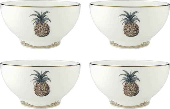 Lenox 897300 British Colonial Bamboo Rice Bowls, Set of 4