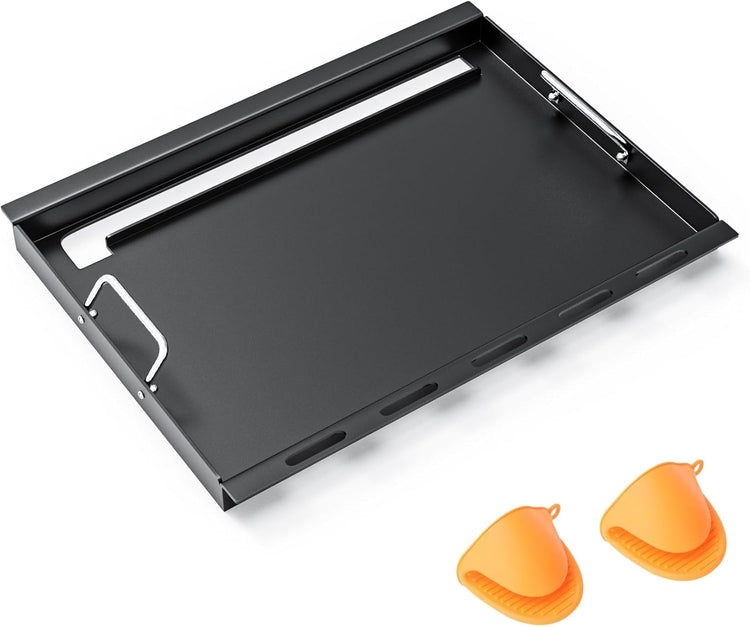 6788 Full Size Griddle Insert Replacement Part for Weber Genesis II E320 E310 EP310 EP330 E325 Gas Grill, Flat Top Grill Griddle with Handles for Genesis II 300 Series GS4, Replace for 66095 66802 - Nestoria