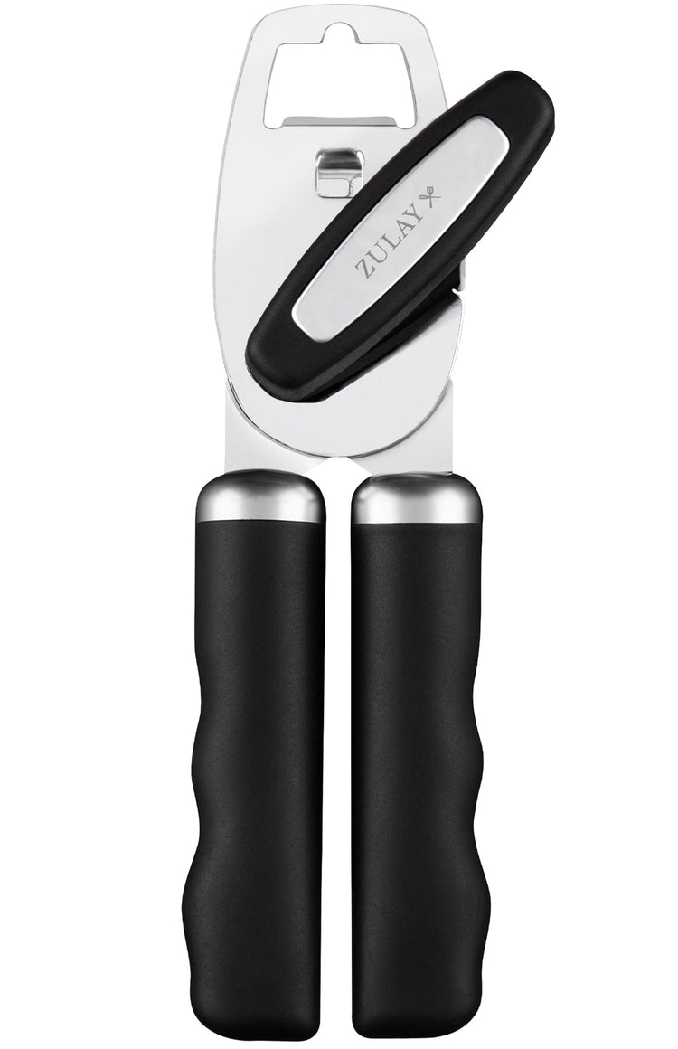 Heavy Duty Stainless Steel Can Opener Manual with Bottle Opener