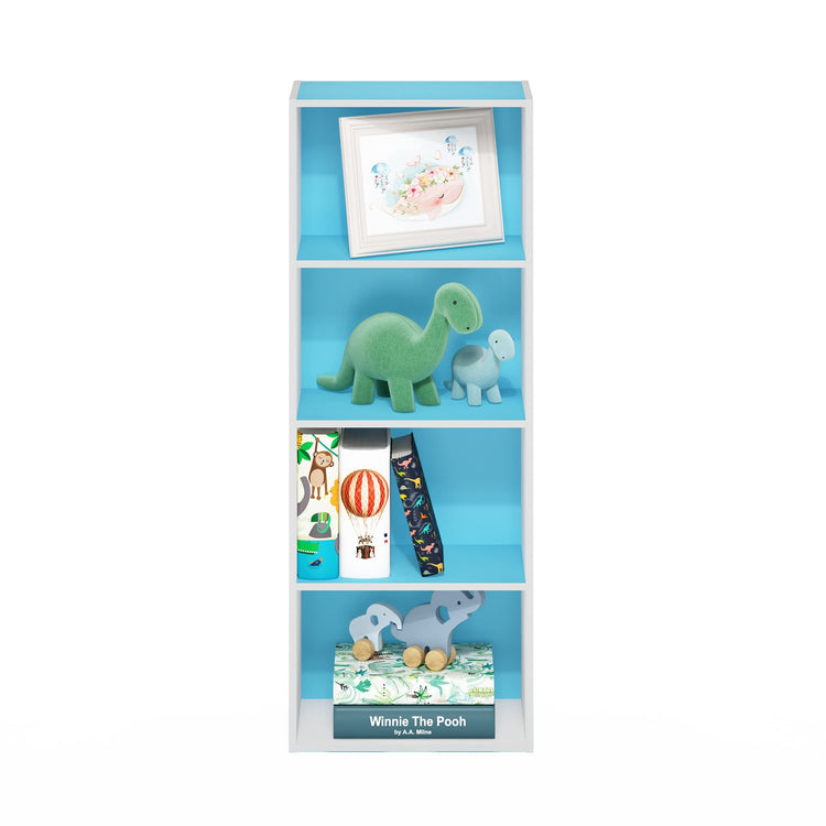 LUDER 4 Tier Book Shelf