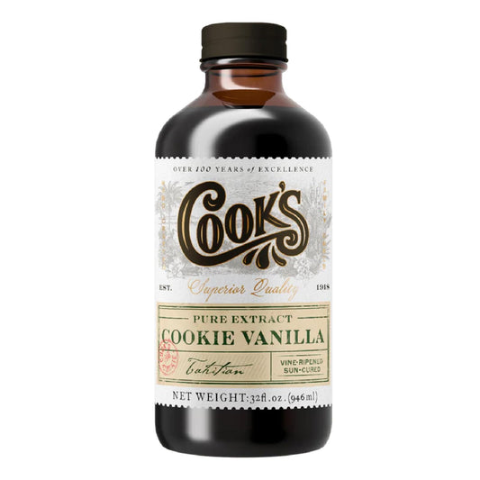 Pure Cookie Vanilla Extract for Cakes & Cookies (32 Fl Oz)