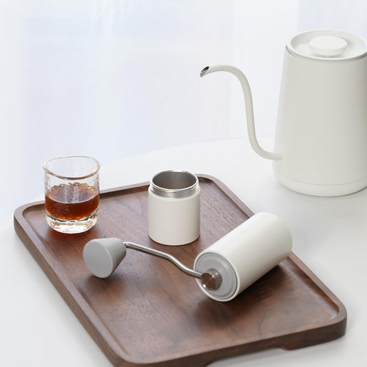 Manual Coffee Grinder with Stainless Steel Conical Burr Coffee Grinder Chestnut C2 Internal Adjustable Setting Capacity 20g Pour Over Coffee for Travel