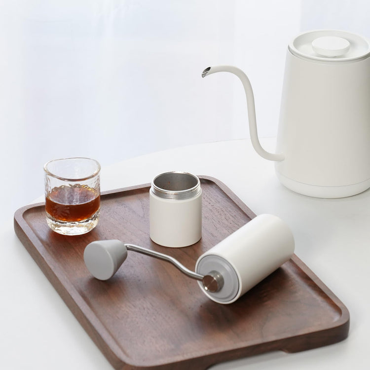 Manual Coffee Grinder with Stainless Steel Conical Burr Coffee Grinder Chestnut C2 Internal Adjustable Setting Capacity 20g Pour Over Coffee for Travel