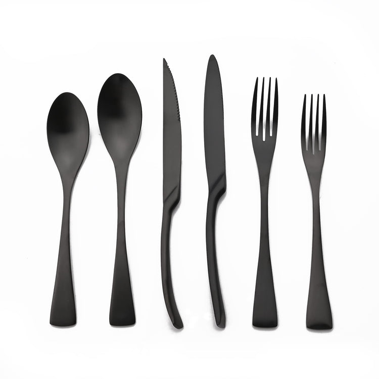 Luxury Silverware Set Flatware Cutlery 18