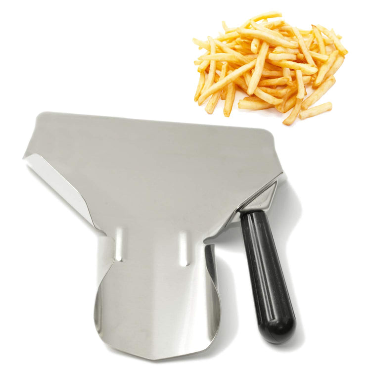 Stainless Steel French Fry Bagger Scoop Chip Popcorn Bagger Ice Candy Snacks Desserts Scooper
