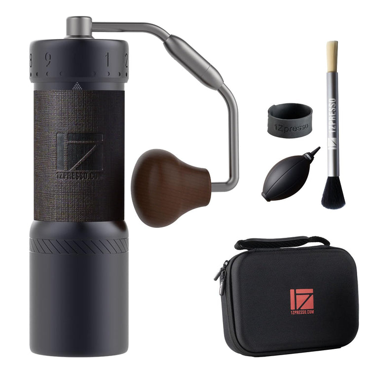J Ultra Manual Coffee Grinder Iron Gray