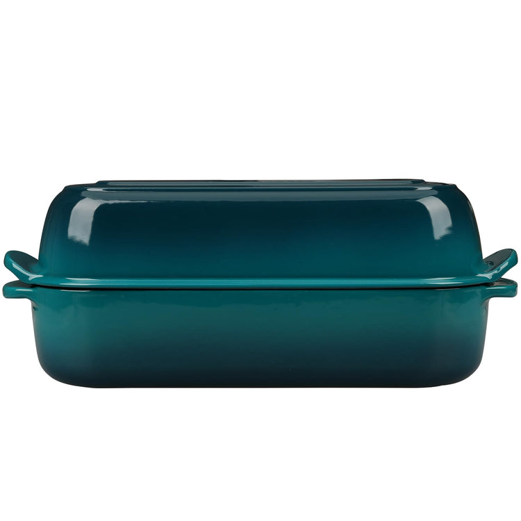 Enameled Cast Iron Loaf Pan with Lid