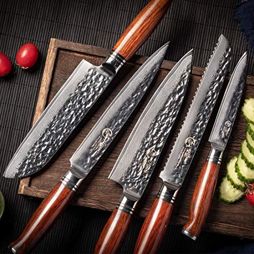 Chef Knife Set without Block (5 Count)