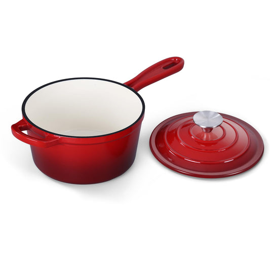 Enameled Cast Iron Sauce Pan