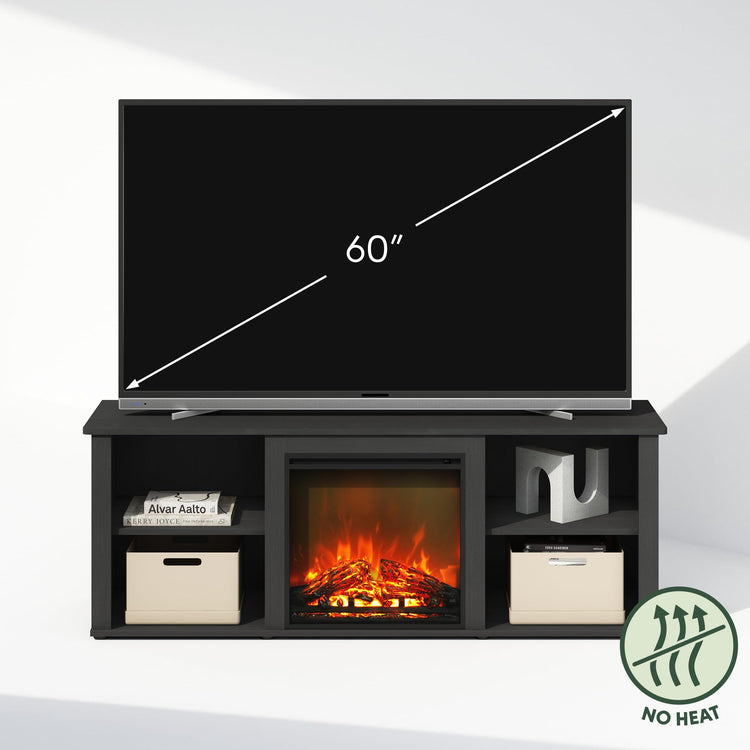 Jensen Fireplace TV Stand