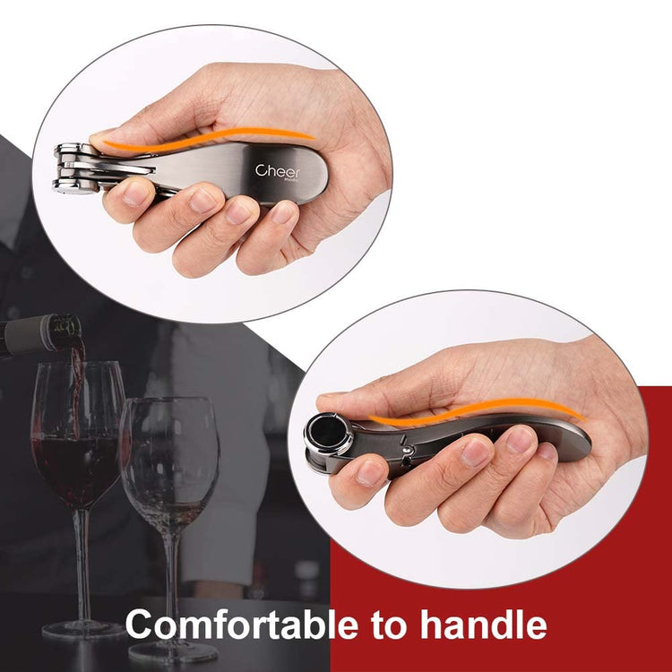 Moda Professional Corkscrew Wine Bottle Opener with Beer Opener