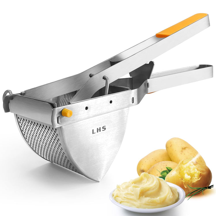 Stainless Steel Potato Ricer and Masher