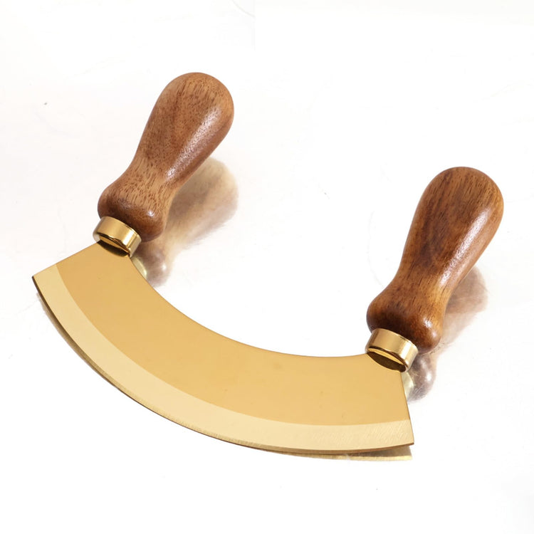 5.4 Inch Stainless Steel Mezzaluna Knife