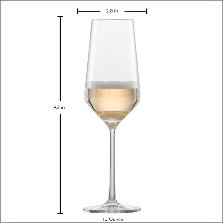 Pure Champagne Glass (2 Count)