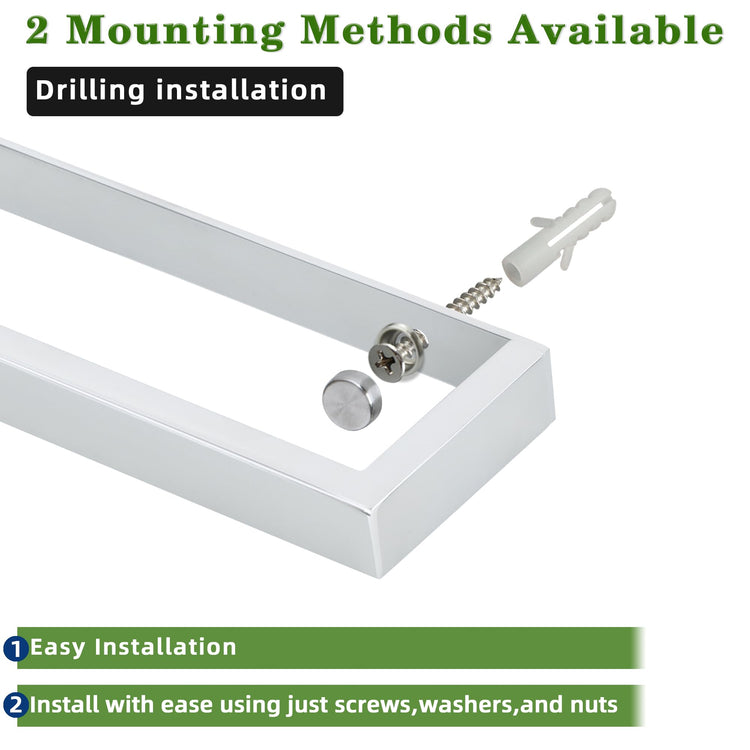 16 Inch Hand Towel Holder Towel Bar for Bathroom Wall Mounted