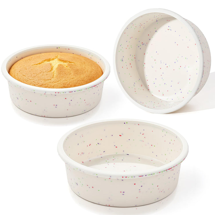 6 Inch Round Cake Pan Set (3 Count)