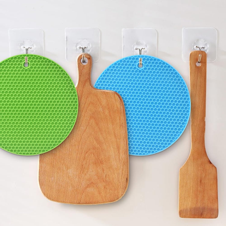Silicone Trivets Mat (6 Count)