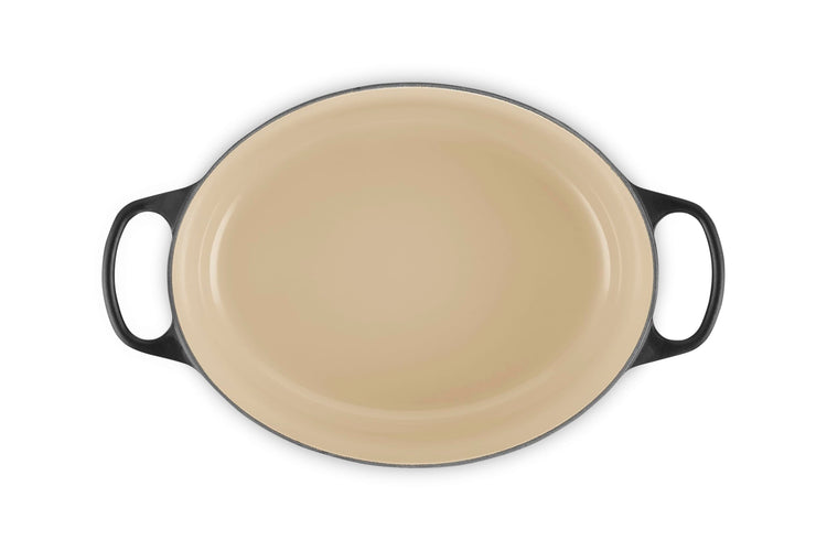 Enameled Cast Iron Oval Dutch Oven