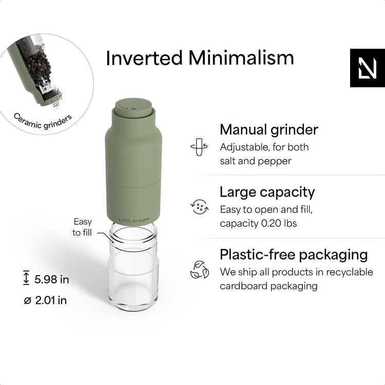 Salt and Pepper Grinder Set