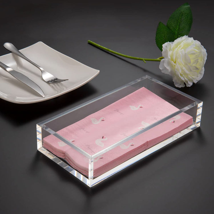 Acrylic Napkin Holder Tray