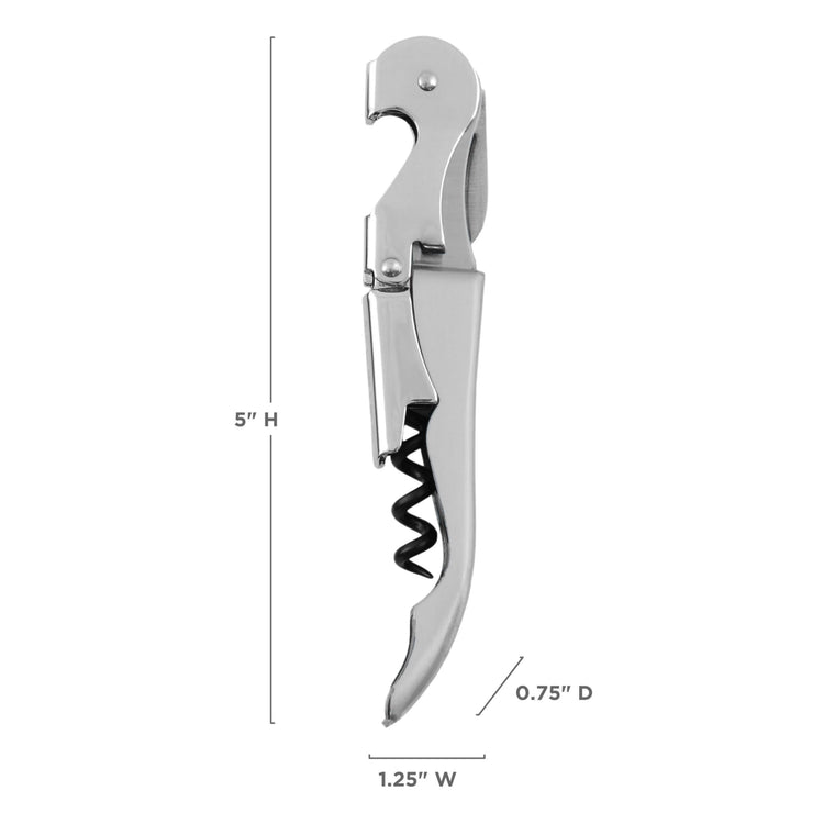 Truetap Double Hinged Waiter's Corkscrew Wine Opener