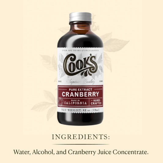 Cranberry Extract for Breads (4 Fl Oz)